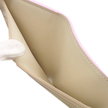 ルイヴィトン LOUIS VUITTON ポルトフォイユ カプシーヌ コンパクト M82167 ウィステリア レザー 三つ折り財布 ゴールド金具 LVロゴ