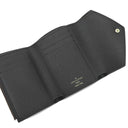 ルイヴィトン LOUIS VUITTON ポルトフォイユ ヴィクトリーヌ M81557 モノグラムリバース モノグラムリバースキャンバス 三つ折り財布 ゴールド金具 茶 コンパクトウォレット