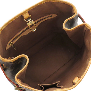 ルイヴィトン LOUIS VUITTON バティニョール ヴェルティカル M51153 モノグラム モノグラムキャンバス トートバッグ ゴールド金具 茶 トート