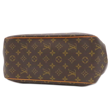 ルイヴィトン LOUIS VUITTON バティニョール ヴェルティカル M51153 モノグラム モノグラムキャンバス トートバッグ ゴールド金具 茶 トート