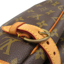 ルイヴィトン LOUIS VUITTON バティニョール ヴェルティカル M51153 モノグラム モノグラムキャンバス トートバッグ ゴールド金具 茶 トート