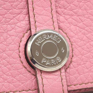 エルメス HERMES ドゴン カードケース ピンク トリヨンクレマンス コインケース シルバー金具 ミニ財布
