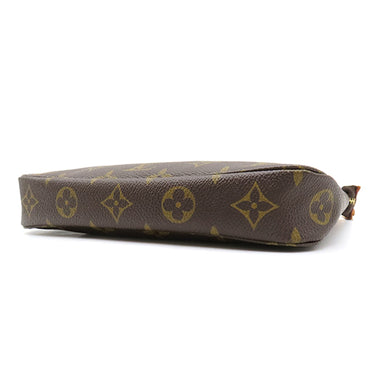 ルイヴィトン LOUIS VUITTON ポシェット アクセソワール M51980 モノグラム モノグラムキャンバス アクセサリーポーチ ゴールド金具 茶 ポーチ ハンドバッグ
