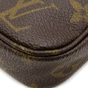 ルイヴィトン LOUIS VUITTON ポシェット アクセソワール M51980 モノグラム モノグラムキャンバス アクセサリーポーチ ゴールド金具 茶 ポーチ ハンドバッグ