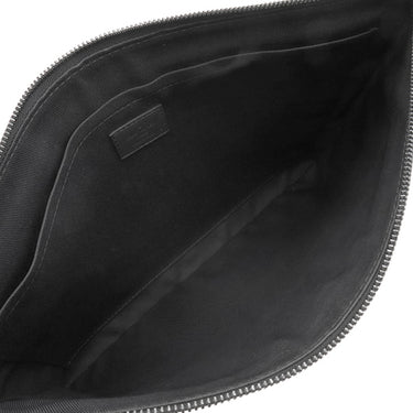 ルイヴィトン LOUIS VUITTON ポシェット ディスカバリー M62903 ブラック レザー モノグラムシャドウレザー クラッチバッグ マットブラック金具 黒 セカンドバッグ