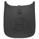エルメス HERMES エヴリンTPM ブラック トリヨンクレマンス ショルダーバッグ シルバー金具 黒