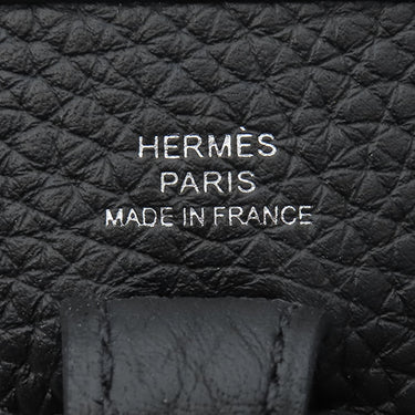 エルメス HERMES エヴリンTPM ブラック トリヨンクレマンス ショルダーバッグ シルバー金具 黒