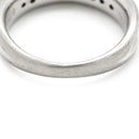 ノンブランド NON BRAND イエローダイヤ 0.176ct イエロー×プラチナシルバー Pt900 ダイヤモンド リング 指輪 Pt900 プラチナ セミエタニティ メレ ラインストーン 11号