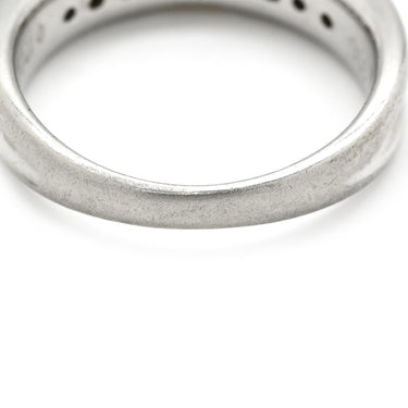 ノンブランド NON BRAND イエローダイヤ 0.176ct イエロー×プラチナシルバー Pt900 ダイヤモンド リング 指輪 Pt900 プラチナ セミエタニティ メレ ラインストーン 11号