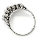 ノンブランド NON BRAND ダイヤモンド 1.50ct リング プラチナシルバー Pt900 ダイヤモンド リング 指輪 V字 Vライン プラチナ900 7石 7P バゲットカット 13号