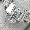 ノンブランド NON BRAND ダイヤモンド 1.50ct リング プラチナシルバー Pt900 ダイヤモンド リング 指輪 V字 Vライン プラチナ900 7石 7P バゲットカット 13号