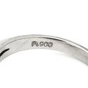 ノンブランド NON BRAND ダイヤモンド 1.50ct リング プラチナシルバー Pt900 ダイヤモンド リング 指輪 V字 Vライン プラチナ900 7石 7P バゲットカット 13号