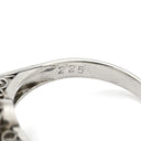 ノンブランド NON BRAND クリソベリル キャッツアイ ダイヤ リング プラチナシルバー Pt900 クリソベリルキャッツアイ ダイヤモンド リング 指輪 猫目石 2.25ctct プラチナム PT ダイヤモンド オーバル 15号