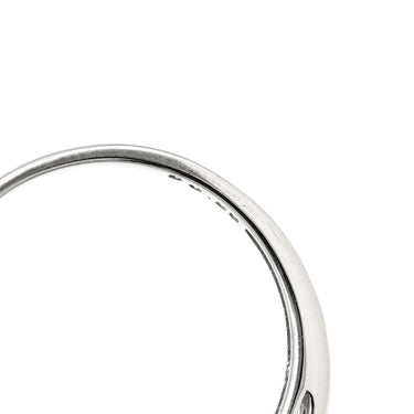 ノンブランド NON BRAND ダイヤモンド 0.25ct ホワイトゴールド K18WG ダイヤモンド リング 指輪 ホワイトゴールド スクエア 一文字 ピラミッド型 プリンセスカット 10号