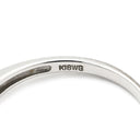 ノンブランド NON BRAND ダイヤモンド 0.25ct ホワイトゴールド K18WG ダイヤモンド リング 指輪 ホワイトゴールド スクエア 一文字 ピラミッド型 プリンセスカット 10号