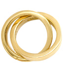ティファニー Tiffany & Co ダブルフープ イエローゴールド K18YG ペンダントトップ パロマピカソ 18K AU750