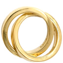 ティファニー Tiffany & Co ダブルフープ イエローゴールド K18YG ペンダントトップ パロマピカソ 18K AU750