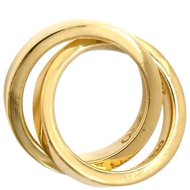 ティファニー Tiffany & Co ダブルフープ イエローゴールド K18YG ペンダントトップ パロマピカソ 18K AU750