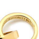 ティファニー Tiffany & Co ダブルフープ イエローゴールド K18YG ペンダントトップ パロマピカソ 18K AU750