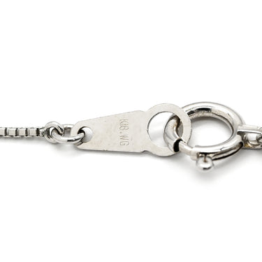 ノンブランド NON BRAND アクアマリン ダイヤ ペンダント ホワイトゴールド K18WG アクアマリン ダイヤモンド ネックレス Au750 18K 18金 ブルー 0.85ct オーバルミックスカット