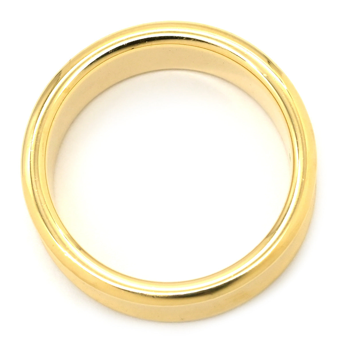 ティファニー Tiffany & Co ナロー イエローゴールド リング 指輪 T&Co