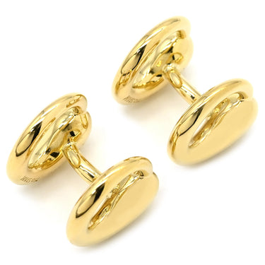 ティファニー Tiffany & Co エターナルサークル イエローゴールド K18YG カフス 750 18K 18金 YG カフリンクス エルサペレッティ