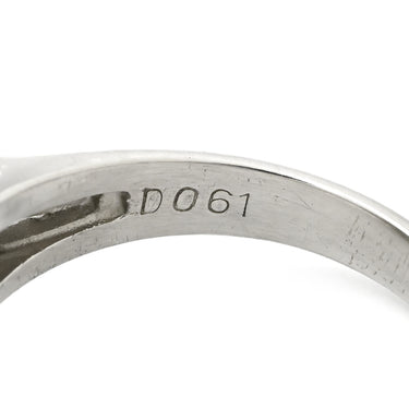 ノンブランド NON BRAND ヒスイ 1.51ct ダイヤモンド プラチナシルバー Pt900 ヒスイ ダイヤモンド リング 指輪 緑 グリーン 翡翠 ひすい ジェダイト プラチナ900 13.5号