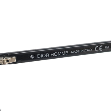 クリスチャン・ディオール Christian Dior BLACK TIE BLACKTIE-272F ブラック プラスチック メガネ シルバー金具 メガネフレーム 黒