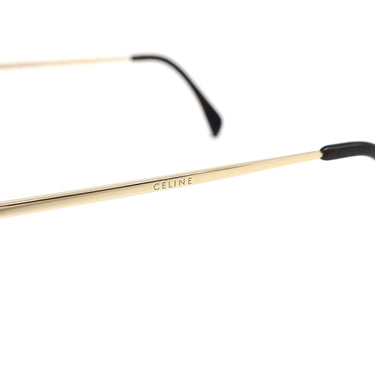 セリーヌ CELINE ラウンド 56□17 CL40033F ブラウン プラスチック メタル サングラス ゴールド金具 レオパード マーブル