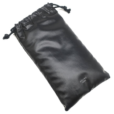 セリーヌ CELINE ラウンド 56□17 CL40033F ブラウン プラスチック メタル サングラス ゴールド金具 レオパード マーブル