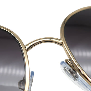 ブルガリ BVLGARI キャットアイ 57□17 6092-B ブラック×ゴールド プラスチック メタル ラインストーン サングラス ゴールド金具 黒 フラワーモチーフ