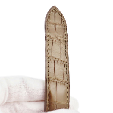 腕時計 カルティエ Cartier タンクアメリカン LM WB701351 自動巻き メンズ K18WG無垢 純正ダイヤ ギョウシェ 青針