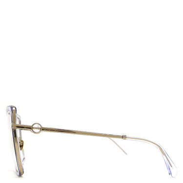 シャネル CHANEL バタフライシェイプ 54□20 2222-S クリア×ゴールド プラスチック メガネ シャンパンゴールド金具 ブルーライトカット 伊達メガネ ココマーク