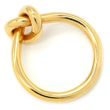 セリーヌ CELINE ノットリング イエローゴールド GP #54 リング 指輪 結び目モチーフ ゴールドフィニッシュ ブラス 13号