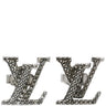 ルイヴィトン LOUIS VUITTON LV アイコニック ストラス M00608 シルバー メタル ストラス ピアス LVシグネチャー ラインストーン