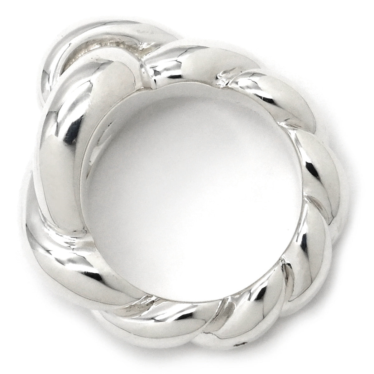 エルメス HERMES トルサード シルバー シルバー925 #46(JP6) リング