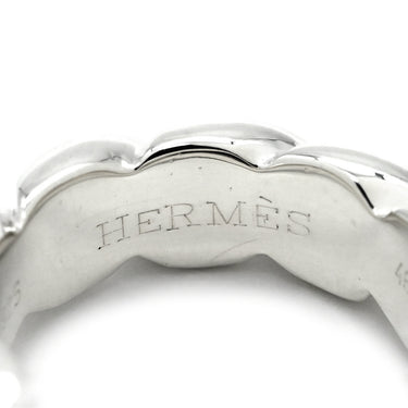 エルメス HERMES トルサード シルバー シルバー925 #46(JP6) リング 指輪 アクセサリー AG925 ロープモチーフ ヴィンテージ 6号