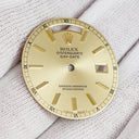 ロレックス ROLEX 純正 デイデイト 19018用 ダイアル シャンパンゴールド ステンレススチール 腕時計パーツ 替え 文字盤 シャンパンゴールド 三針セット 交換 予備 トリチウム