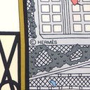 エルメス HERMES カレ90 CARRE オレンジ×ローズ×ブルー シルク スカーフ 【OBJETS DE CURIOSITE/オブジェ ドゥ キュリオジテ】