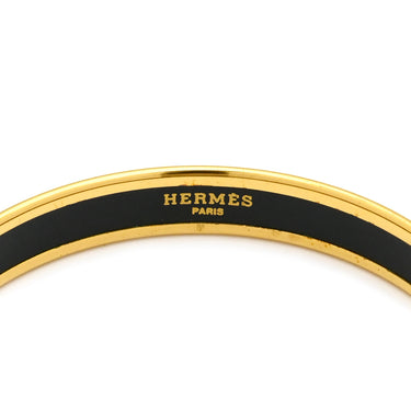 エルメス HERMES エマイユ PM レッドXマルチカラー GP 七宝焼き バングル ゴールド金具 ブレスレット 七宝