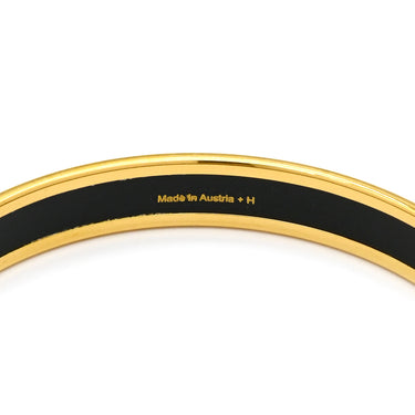 エルメス HERMES エマイユ PM レッドXマルチカラー GP 七宝焼き バングル ゴールド金具 花柄 ブレスレット 七宝