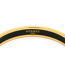 エルメス HERMES エマイユ PM レッドXマルチカラー GP 七宝焼き バングル ゴールド金具 花柄 ブレスレット 七宝