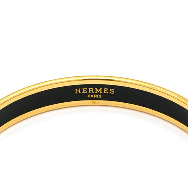 エルメス HERMES エマイユ PM レッドXマルチカラー GP 七宝焼き バングル ゴールド金具 花柄 ブレスレット 七宝