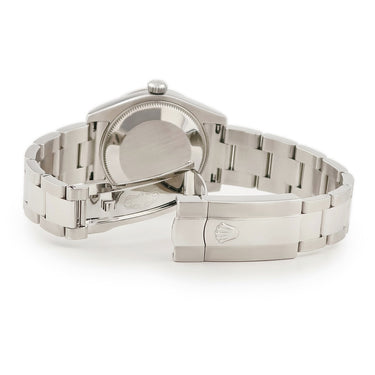 腕時計 ロレックス ROLEX デイトジャスト 178344NR ランダム番 自動巻き レディース ランダム番 K18WG×SS コンビ 純正ダイヤ シェル