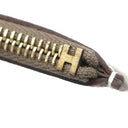 エルメス HERMES コンスタンス スリム ウォレット エトゥープ エバーカラー 二つ折り財布 ゴールド金具 グレージュ