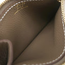 エルメス HERMES コンスタンス スリム ウォレット エトゥープ エバーカラー 二つ折り財布 ゴールド金具 グレージュ