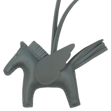 エルメス HERMES ロデオPM ペガサス ヴェールマングローブ アニョーミロ バッグチャーム 深緑 単色