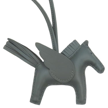 エルメス HERMES ロデオPM ペガサス ヴェールマングローブ アニョーミロ バッグチャーム 深緑 単色