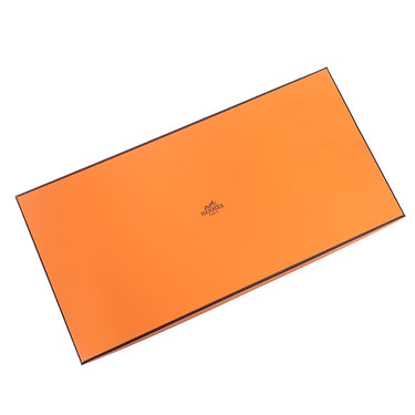 エルメス HERMES カザック ヴァーグ ベージュシネ×ジョーヌゴールド カシミヤ マフラー 波模様 Casaque Vague