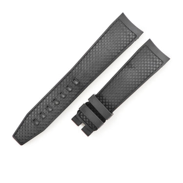 IWC IWC 純正 アクアタイマー用 ラバーバンド ブラック ラバー 腕時計パーツ 替え 部品 交換 予備 パーツ ベルト ストラップ 22mm ブラック 黒